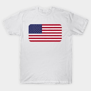 American Flag Style T-Shirt